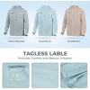 imageKastKing Baxter Pass UPF 50 Long Sleeve Shirt with Hood  Breathable QuickDry 4Way Stretch Multi Design for OutdoorsLight Blue