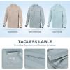 imageKastKing Baxter Pass UPF 50 Long Sleeve Shirt with Hood  Breathable QuickDry 4Way Stretch Multi Design for OutdoorsWeathervane Grey