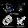 imageKastKing Centron Fishing Rod and Reel Combo Spinning ampamp Baitcasting Combos IM6 Graphite 2Pc Blanks Stainless Steel Guides with Ceramic Rings Contoured EVA Handles ampamp Fighting ButtSpin7 M 3000 Reel