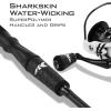 imageKastKing Crixus Fishing Rod and Reel Combo High Performance Spinning ampamp Baitcaster Combo IM6 Graphite 2Pc Blanks Zirconium Oxide Rings SuperPolymer Handle Lightweight Reel with Aluminum SpoolB Cast66 Med Heavy Left Handed2pcs