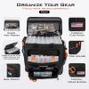 imageKastKing Fishing Tackle Bags  Saltwater ampamp Freshwater Fishing Bags  Water Resistant Padded Shoulder Strap  Gear StorageBlackLarge