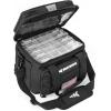 imageKastKing Fishing Tackle Bags  Saltwater ampamp Freshwater Fishing Bags  Water Resistant Padded Shoulder Strap  Gear StorageBlackMedium
