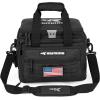 imageKastKing Fishing Tackle Bags  Saltwater ampamp Freshwater Fishing Bags  Water Resistant Padded Shoulder Strap  Gear StorageBlackMedium