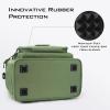 imageKastKing Fishing Tackle Bags  Saltwater ampamp Freshwater Fishing Bags  Water Resistant Padded Shoulder Strap  Gear StorageGreenLarge