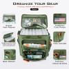 imageKastKing Fishing Tackle Bags  Saltwater ampamp Freshwater Fishing Bags  Water Resistant Padded Shoulder Strap  Gear StorageGreenLarge