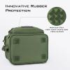 imageKastKing Fishing Tackle Bags  Saltwater ampamp Freshwater Fishing Bags  Water Resistant Padded Shoulder Strap  Gear StorageGreenMedium