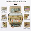 imageKastKing Fishing Tackle Bags  Saltwater ampamp Freshwater Fishing Bags  Water Resistant Padded Shoulder Strap  Gear StorageKhakiLarge