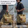 imageKastKing Fishing Tackle Bags  Saltwater ampamp Freshwater Fishing Bags  Water Resistant Padded Shoulder Strap  Gear StorageKhakiLarge