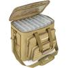 imageKastKing Fishing Tackle Bags  Saltwater ampamp Freshwater Fishing Bags  Water Resistant Padded Shoulder Strap  Gear StorageKhakiLarge