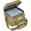 imageKastKing Fishing Tackle Bags  Saltwater ampamp Freshwater Fishing Bags  Water Resistant Padded Shoulder Strap  Gear StorageKhakiMedium