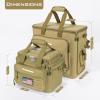 imageKastKing Fishing Tackle Bags  Saltwater ampamp Freshwater Fishing Bags  Water Resistant Padded Shoulder Strap  Gear StorageKhakiMedium