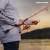 imageKastKing Lethal Blaze Twintip Fishing Rod and Reel Combo Spinning ampamp Baitcaster Combo Flame Pattern Design IM6 Graphite 2Pc Rod with Backup Tip Section StainlessSteel Guides EVA HandleSpin74 Mh3000 Reel 2pcs Extra Tip