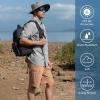 imageKastKing Mens Fishing Shorts Hiking Shorts Quick Dry Comfortable UPF 50 7 Pockets Shorts for Men 105quot InseamBrown
