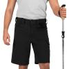 imageKastKing Mens Fishing Shorts Hiking Shorts Quick Dry Comfortable UPF 50 7 Pockets Shorts for Men 105quot InseamOnyx Black