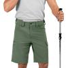 imageKastKing Mens Fishing Shorts Hiking Shorts Quick Dry Comfortable UPF 50 7 Pockets Shorts for Men 105quot InseamSage Green