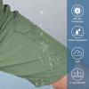 imageKastKing Mens Fishing Shorts Hiking Shorts Quick Dry Comfortable UPF 50 7 Pockets Shorts for Men 105quot InseamSage Green