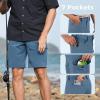 imageKastKing Mens Fishing Shorts Hiking Shorts Quick Dry Comfortable UPF 50 7 Pockets Shorts for Men 105quot InseamSlate Blue