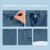 imageKastKing Mens Fishing Shorts Hiking Shorts Quick Dry Comfortable UPF 50 7 Pockets Shorts for Men 105quot InseamSlate Blue