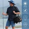 imageKastKing Mens Fishing Shorts Hiking Shorts Quick Dry Comfortable UPF 50 7 Pockets Shorts for Men 105quot InseamSlate Blue