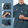 imageKastKing ReKon Mens Fishing Shirts Well Made QuickDry Short ampamp Long Sleeve Hiking Beach Shirts Sun ProtectionC Slate Blue