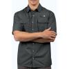 imageKastKing ReKon Mens Fishing Shirts Well Made QuickDry Short ampamp Long Sleeve Hiking Beach Shirts Sun ProtectionE Onyx