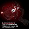 imageKastKing Royale Legend II Twin Tip Fishing Rod and Reel Combos Spinning ampamp Casting Combo IM6 Graphite 2Pc Blanks Extra Backup Tip Section StainlessSteel Guides KastFlex Technology EVA HandlesSpin73 M Twintips Rod  3000 Reel