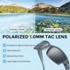 imageKastKing Skidaway Polarized Sport Sunglasses for Men and WomenIdeal for Driving Fishing Cycling and RunningUV ProtectionColor Frame Gloss Smoke Crystal  Lens Smoke