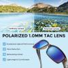 imageKastKing Skidaway Polarized Sport Sunglasses for Men and WomenIdeal for Driving Fishing Cycling and RunningUV ProtectionColor Frame Gloss Tal Brown  Lens Smoke  Ocean Mirror