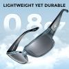 imageKastKing Skidaway Polarized Sport Sunglasses for Men and WomenIdeal for Driving Fishing Cycling and RunningUV ProtectionColor Frame Gloss Tal Gray  Lens Smoke  Flash Mirror