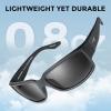 imageKastKing Skidaway Polarized Sport Sunglasses for Men and WomenIdeal for Driving Fishing Cycling and RunningUV ProtectionColor Frame Matte Black  Lens Smoke