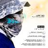 imageKastKing Sol Armis Neck Gaiter  UPF 50 Face Mask  UV Sun Protection Mask for Men ampamp Women Fishing HikingA Silver Mist Size 19x95