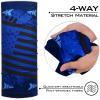 imageKastKing Sol Armis Neck Gaiter  UPF 50 Face Mask  UV Sun Protection Mask for Men ampamp Women Fishing HikingH Blue Patriot Size 19x95