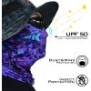 imageKastKing Sol Armis Neck Gaiter  UPF 50 Face Mask  UV Sun Protection Mask for Men ampamp Women Fishing HikingJ Prym1 Purple Tang Size 19x95