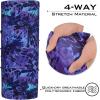 imageKastKing Sol Armis Neck Gaiter  UPF 50 Face Mask  UV Sun Protection Mask for Men ampamp Women Fishing HikingJ Prym1 Purple Tang Size 19x95