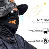 imageKastKing Sol Armis Neck Gaiter  UPF 50 Face Mask  UV Sun Protection Mask for Men ampamp Women Fishing HikingL Black