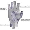 imageKastKing Sol Armis Sun Gloves UPF50 Fishing Gloves UV Protection Sun Protection for Outdoor Kayaking RowingA Silver Mist Prym1