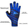 imageKastKing Sol Armis Sun Gloves UPF50 Fishing Gloves UV Protection Sun Protection for Outdoor Kayaking RowingE Blue Patriot