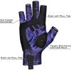 imageKastKing Sol Armis Sun Gloves UPF50 Fishing Gloves UV Protection Sun Protection for Outdoor Kayaking RowingH Purple Tang Prym1