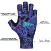 imageKastKing Sol Armis Sun Gloves UPF50 Fishing Gloves UV Protection Sun Protection for Outdoor Kayaking RowingH Purple Tang Prym1