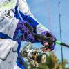 imageKastKing Sol Armis Sun Gloves UPF50 Fishing Gloves UV Protection Sun Protection for Outdoor Kayaking RowingH Purple Tang Prym1