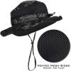 imageKastKing Sol Armis UPF 50 Boonie Hat  Sun Protection Fishing Beach ampamp Hiking Paddling Rowing KayakingB Blackout