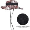 imageKastKing Sol Armis UPF 50 Boonie Hat  Sun Protection Fishing Beach ampamp Hiking Paddling Rowing KayakingH Fire and Ice