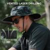 imageKastKing Sol Armis UPF 50 Boonie Hat  Sun Protection Fishing Beach ampamp Hiking Paddling Rowing KayakingL Obsidian Laservented Design