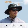 imageKastKing Sol Armis UPF 50 Boonie Hat  Sun Protection Fishing Beach ampamp Hiking Paddling Rowing KayakingL Obsidian Laservented Design