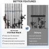 imageKastKing V15 Vertical Fishing Rod Holder  Wall Mounted Fishing Rod Rack Store 15 Rods or Fishing Rod Combos in 1725 Inches Great Fishing Pole Holder and RackC 1 Pack  WhiteStore 15 rods