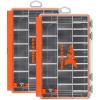 imageKastKing HyperSeal Waterproof Fishing Tackle Box Waterproof 3600 and 3700 Tackle Trays Organizer with Removable Dividers Lure Box and Terminal Tackle Storage3600 2 Packs