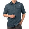 imageKastKing ReKon Mens Fishing Shirts Well Made QuickDry Short ampamp Long Sleeve Hiking Beach Shirts Sun ProtectionC Slate Blue
