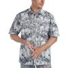 imageKastKing ReKon Mens Fishing Shirts Well Made QuickDry Short ampamp Long Sleeve Hiking Beach Shirts Sun ProtectionSilver Mist
