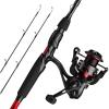Spin-6'9''- M Twin-tips Rod  2000 Reel