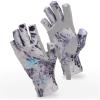 imageKastKing Sol Armis Sun Gloves UPF50 Fishing Gloves UV Protection Sun Protection for Outdoor Kayaking RowingA Silver Mist Prym1